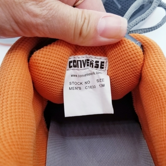 Converse One Star Steel Toe LoCut Athletic Sneakers Men's size 12 - Picture 9 of 14